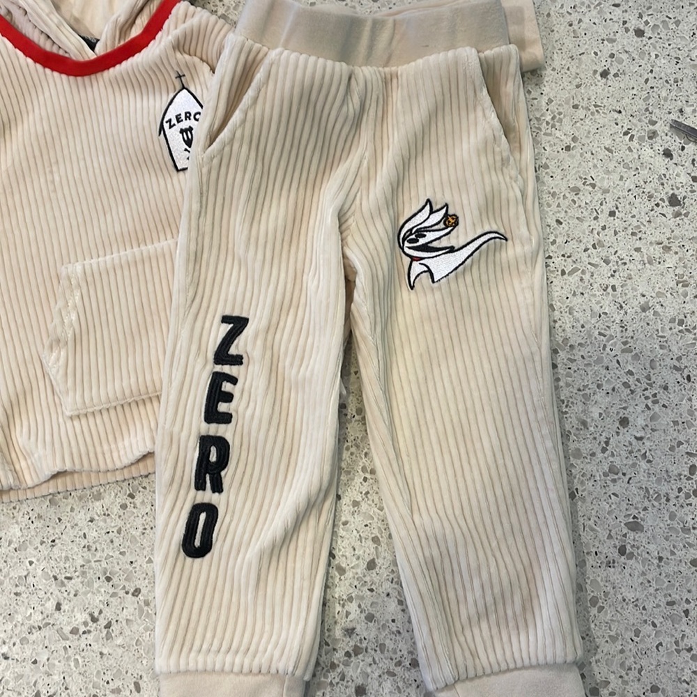 Authentic Disney Zero Sweatsuit Size 2